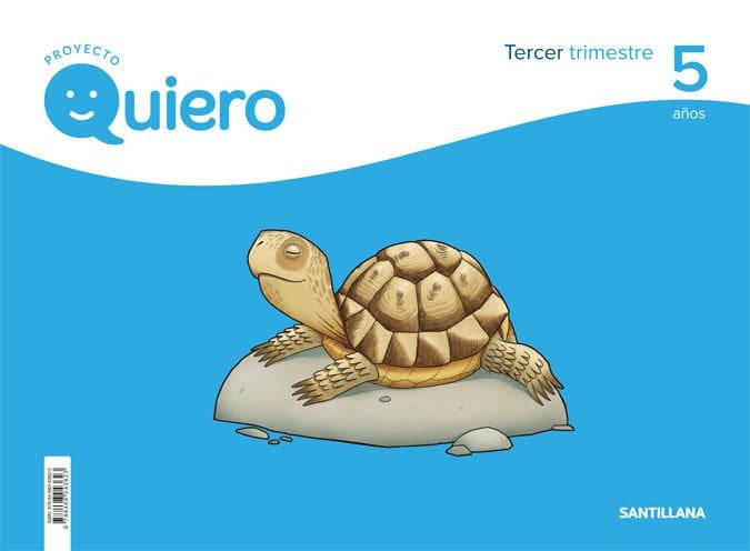 QUIERO 5 AÑOS 3oTRIMESTRE 18 | AA,VV | 9788468043623 (Santillana)