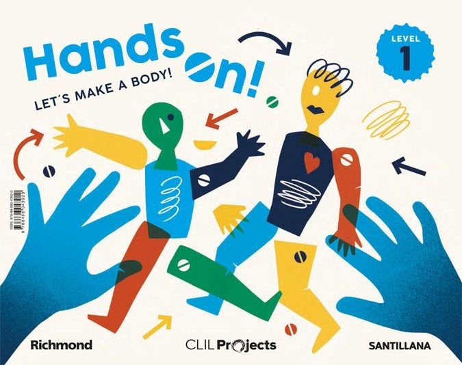 HANDS ON 1 CLIL PROJECTS 3AÑOS 18 | Varios Autores | 9788468043920 (Santillana) Imagen principal del producto