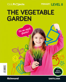 The Vegetable Garden. Clil Projects Level Ii Imagen principal del producto