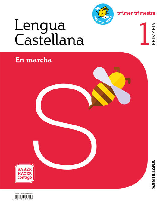 LENGUA 1oEP EN MARCHA MOCHILA 18 S,HACER CONTIGO | AA,VV | 9788468047447 (Santillana)