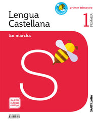 LENGUA 1oEP EN MARCHA MOCHILA 18 S,HACER CONTIGO | AA,VV | 9788468047447 (Santillana)
