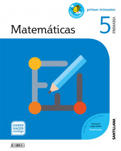 Matematicas 5 Primaria Saber Hacer Contigo ED19 Imagen principal del producto