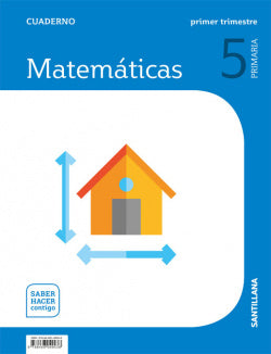 Cuaderno Matemáticas 1-5ºprimaria. Saber Hacer Contigo 2019 Imagen principal del producto