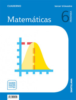 Cuaderno Matemáticas 3-6ºprimaria. Saber Hacer Contigo 2019 Imagen principal del producto