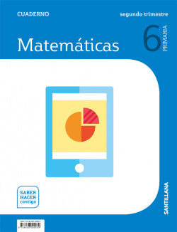 Cuaderno Matemáticas 2-6ºprimaria. Saber Hacer Contigo 2019 Imagen principal del producto