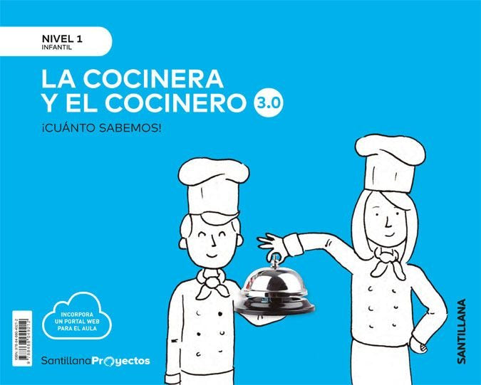 CUANTO SABEMOS 3,0 1 COCINEROS 3AÑOS 19 | Varios Autores | 9788468049212 (Santillana) Imagen principal del producto