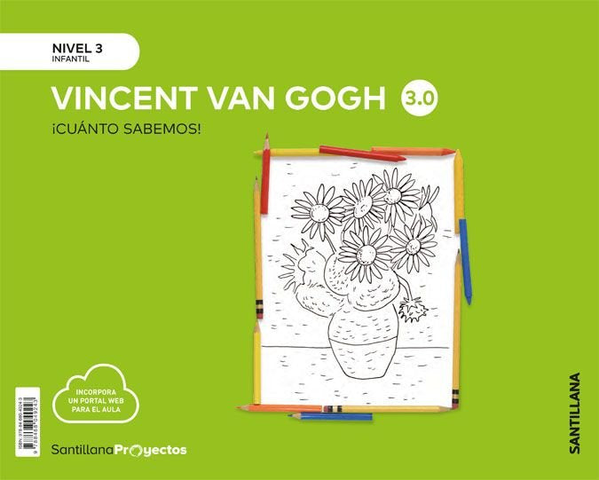 CUANTO SABEMOS 3,0 3 VAN GOGH 5AÑOS 19 | AA,VV | 9788468049243 (Santillana) Imagen principal del producto
