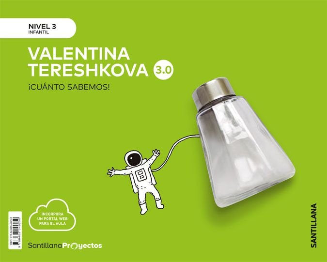 CUANTO SABEMOS 3,0 3 VALENTINA 5AÑOS 1919 | AA,VV | 9788468049250 (Santillana)