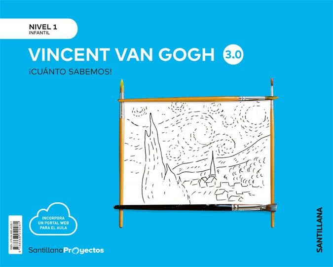 CUANTO SABEMOS 3,0 1 VAN GOGH 3AÑOS 19 | Varios Autores | 9788468049281 (Santillana)