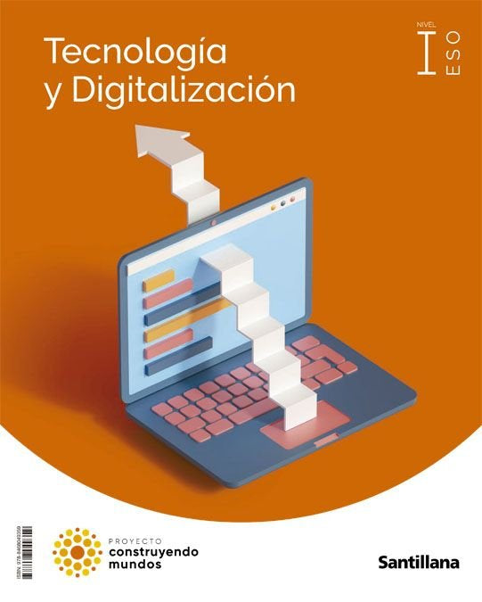 TECNOLOGIA Y DIGITALIZACION NIVEL I ESO CONSTRUYENDO MUNDOS | Varios autores | 9788468049359 (SANTILLANA) Imagen principal del producto