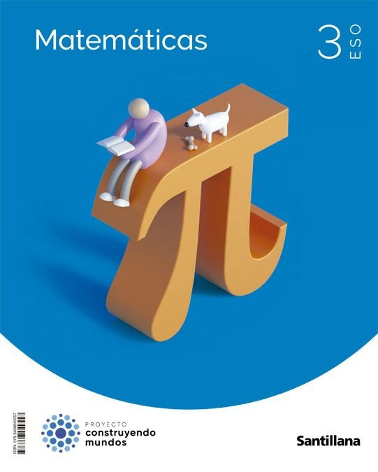 MATEMATICAS 3ºESO CONSTRUYENDO MUNDOS | Varios autores | 9788468049557 (SANTILLANA) Imagen principal del producto