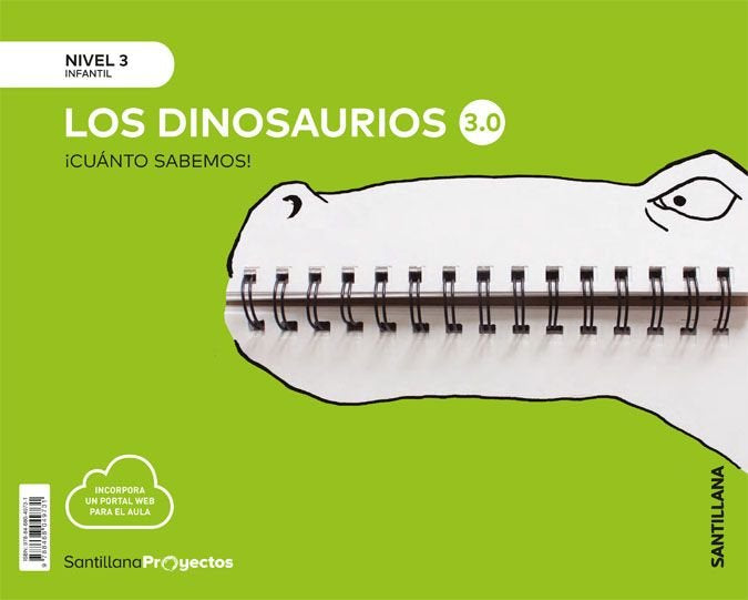CUANTO SABEMOS 3,0 3 DINOSAURIOS 5AÑOS 19 | AA,VV | 9788468049731 (Santillana)