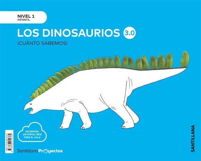 CUANTO SABEMOS 3,0 1 DINOSARURIOS 3AÑOS 19 | Varios Autores | 9788468049762 (Santillana) Imagen principal del producto