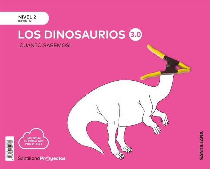 CUANTO SABEMOS 3,0 2 DINOSAURIOS 4AÑOS 19 | AA,VV | 9788468049786 (Santillana) Imagen principal del producto