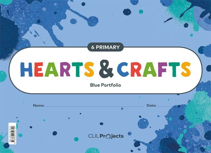HEARTS & CRAFTS BLUE NOTEBOOK I 6PRIMARY | Varios autores | 9788468050799 (Santillana) Imagen principal del producto