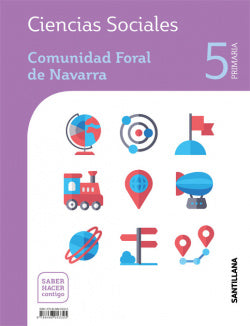 Ciencias Sociales 5 Primaria Navarra Saber Hacer Contigo ED19 Imagen principal del producto