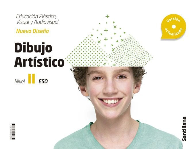 CUADERNO EDUCACION PLASTICA, VISUAL Y AUDIOVISUAL DIBUJO ARTISTICO SERIE DISEÑA NIVEL II ESO | Varios autores | 9788468053745 (SANTILLANA) Imagen principal del producto