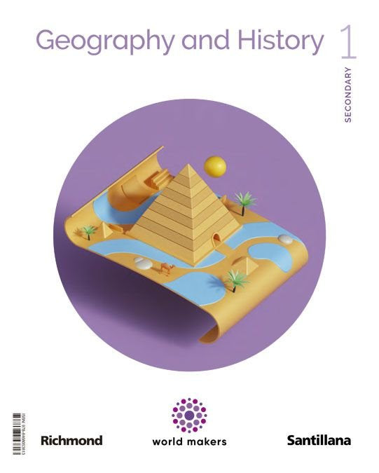 GEOGRAPHY & HISTORY 1ºESO WORLD MAKERS | Varios autores | 9788468053813 (SANTILLANA) Imagen principal del producto