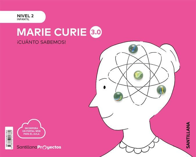 CUANTO SABEMOS 3,0 2 MARIE CURIE 4AÑOS 20 | AA,VV | 9788468057880 (Santillana) Imagen principal del producto