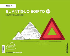 CUANTO SABEMOS 3,0 EL ANTIGUO EGIPTO 5AÑOS 20 | AA,VV | 9788468058054 (Santillana)