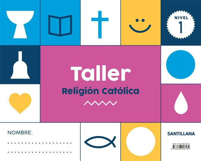 RELIGION 3AÑOS NIV,I 21 TALLERES | Varios Autores | 9788468058184 (Santillana) Imagen principal del producto