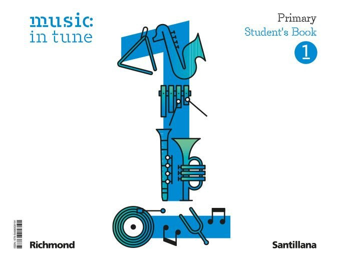 MUSIC 1oEP ST 22 IN TUNE | AA,VV | 9788468058191 (Santillana)