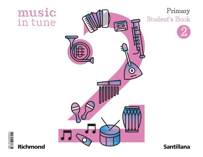 MUSIC 2º de Primaria ST 23 IN TUNE | AA,VV | 9788468058214 (Santillana) Imagen principal del producto