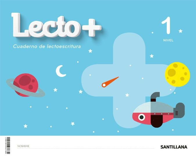 LECTOESCRITURA 1 3AÑOS 20 LECTO + | Varios Autores | 9788468058221 (Santillana) Imagen principal del producto