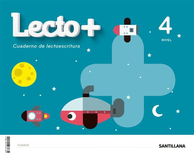 LECTOESCRITURA 4 4AÑOS 20 LECTO + | AA,VV | 9788468058252 (Santillana)