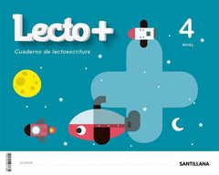 LECTOESCRITURA 4 4AÑOS 20 LECTO + | AA,VV | 9788468058252 (Santillana)