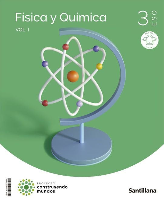 Física Química 3º ESO M, Ligera Murcia 22 Construyendo Mundos (Santillana) - 9788468058801
