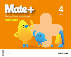 MATE+ MATEMATICAS MANIPULATIVAS 4AÑOS 20 MATE+ | AA,VV | 9788468059051 (Santillana)