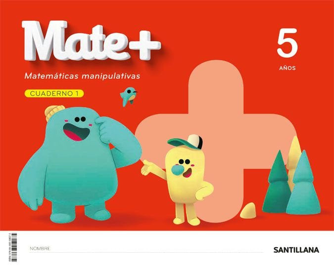MATE+ MATEMATICAS MANIPULATIVAS 5AÑOS 20 MATE+ | AA,VV | 9788468059075 (Santillana) Imagen principal del producto