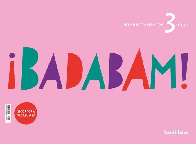 BADABAM PROYECTO 3AÑOS 1oTRIMESTRE 21 | Varios Autores | 9788468062624 (Santillana) Imagen principal del producto