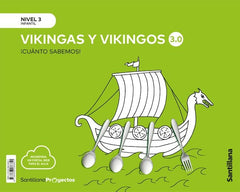 CUANTO SABEMOS 3,0 3 VIKINGOS 5AÑOS 21 | AA,VV | 9788468066851 (Santillana)