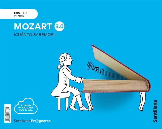 CUANTO SABEMOS 3,0 1 MOZART 3AÑOS 21 | Varios Autores | 9788468066875 (Santillana) Imagen principal del producto