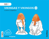 ✅LOS VIKINGOS 3.0 NIVEL 1 (3 AÑOS) CUANTO SABEMOS (ED 2021) VV.AA. SANTILLANA - 9788468066912