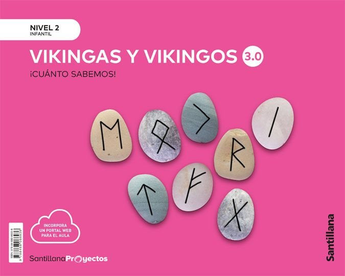 CUANTO SABEMOS 3,0 2 VIKINGOS 4AÑOS 21 | AA,VV | 9788468066936 (Santillana)
