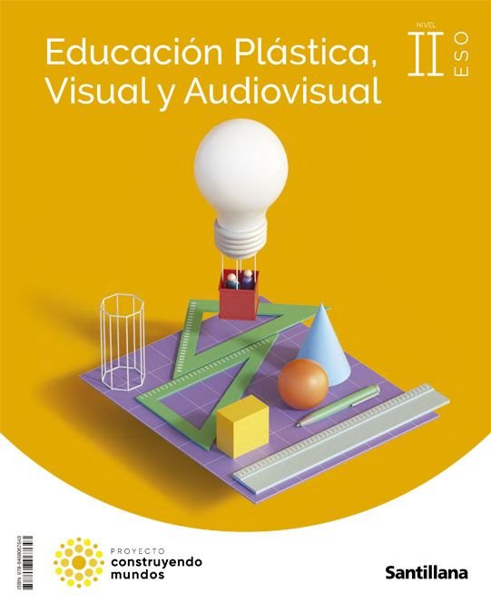 EDUCACION PLASTICA, VISUAL Y AUDIOVISUAL II ESO CONSTRUYENDO MUNDOS | Varios autores | 9788468067643 (SANTILLANA) Imagen principal del producto