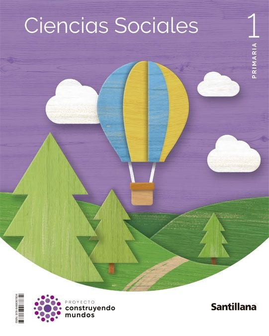 C,SOCIALES 1oEP 22 CONSTRUYENDO MUNDOS | AA,VV | 9788468067834 (Santillana) Imagen principal del producto