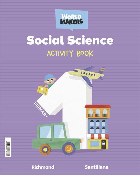 SOCIAL SCIENCE WB 1oEP 22 WORLD MAKERS | AA,VV | 9788468071008 (Santillana) Imagen principal del producto