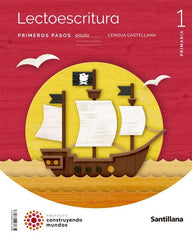 LECTOESCRITURA PAUTA 1oEP 22 CONSTRUYENDO MUNDOS | AA,VV | 9788468077277 (Santillana)
