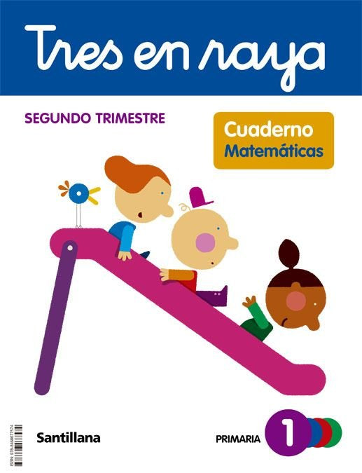 CUAD,MATEMATICAS 2 1oEP 22 TRES EN RAYA | AA,VV | 9788468077574 (Santillana) Imagen principal del producto