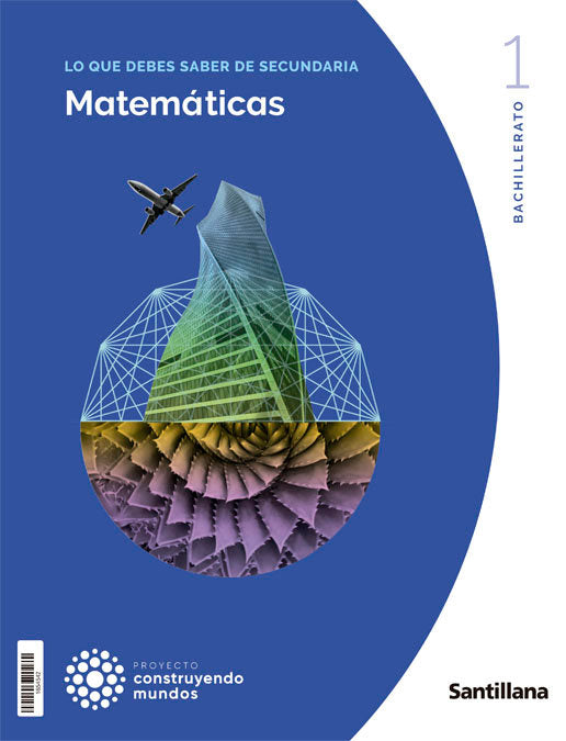 ✅ MATEMATICAS 1ºNB GENERALES 22 CONSTRUYENDO MUNDOS - 9788468077642