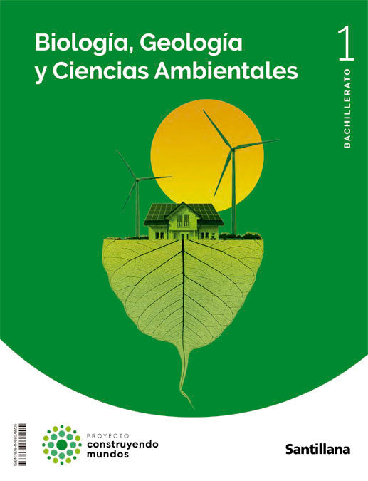 ✅ BIOLOGIA GEOLOGIA C,MEDIOAMB, 1ºNB 22 CONSTRUYENDO MUNDOS - 9788468078205 Imagen principal del producto