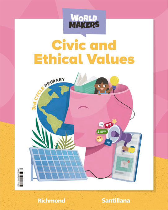 Civic and Ethical Values 3º Ciclo EP 22 World Makers (Santillana) - 9788468082967