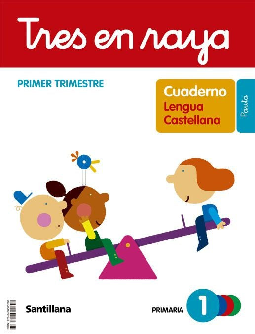 CUAD,LENGUA 1 1oEP PAUTA 22 TRES EN RAYA | AA,VV | 9788468085203 (Santillana) Imagen principal del producto