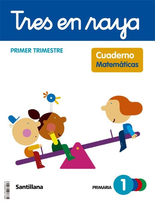 CUAD,MATEMATICAS 1 1oEP 22 TRES EN RAYA | AA,VV | 9788468085418 (Santillana) Imagen principal del producto