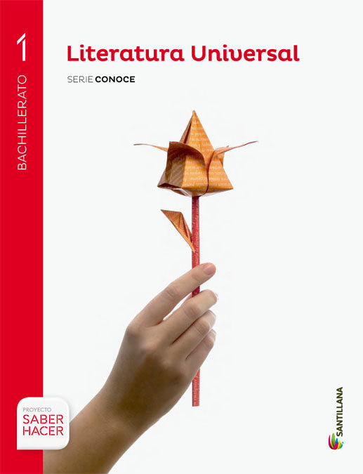 ✅ LITERATURA UNIVERSAL 1ºNB CONOCE 15 SANLITU41N - 9788468087092 Imagen principal del producto