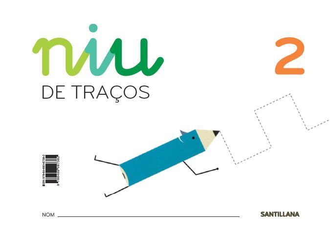 NIU DE TRAÇOS 2 4 AÑOS MEDIT ED14 | AA,VV, | 9788468087382 (Santillana)